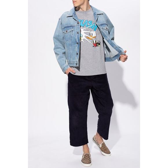 NWT Gucci X Disney Donald Duck T-Shirt Gray Size L - Picture 14 of 15